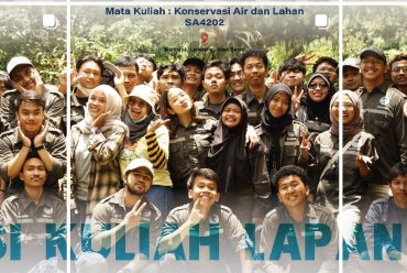 KULIAH LAPANGAN SA-4202 KONSERVASI AIR DAN LAHAN